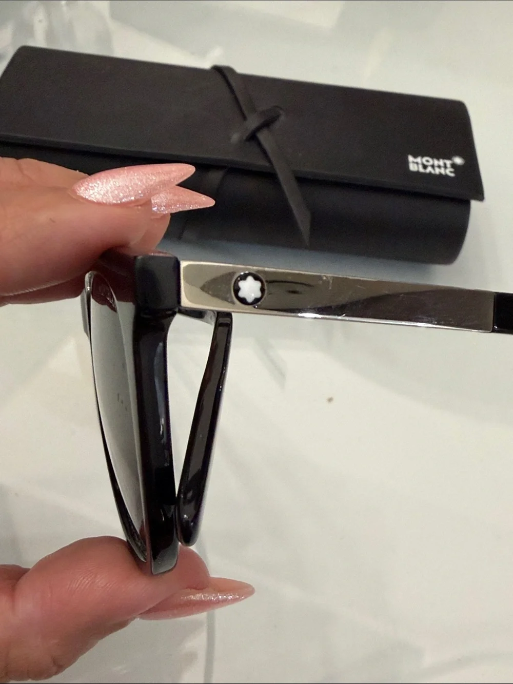 Montblanc Black Sunglasses